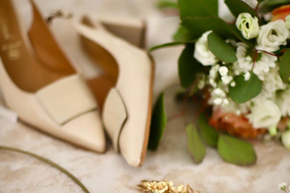 Ramo Noiva & Porta-Alianças