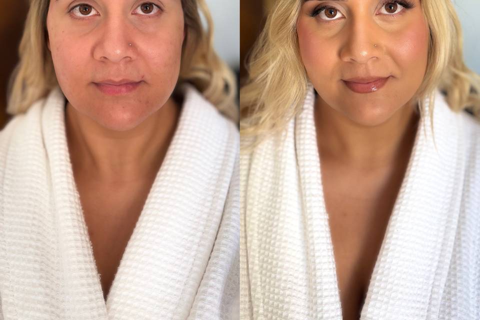 Antes e depois