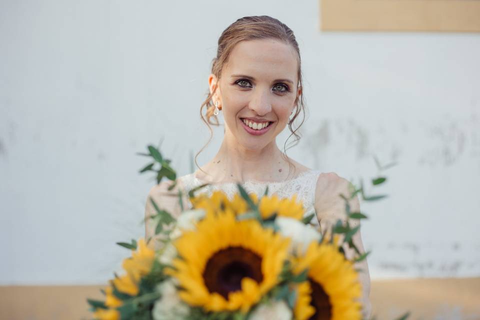 Sunflower wedding