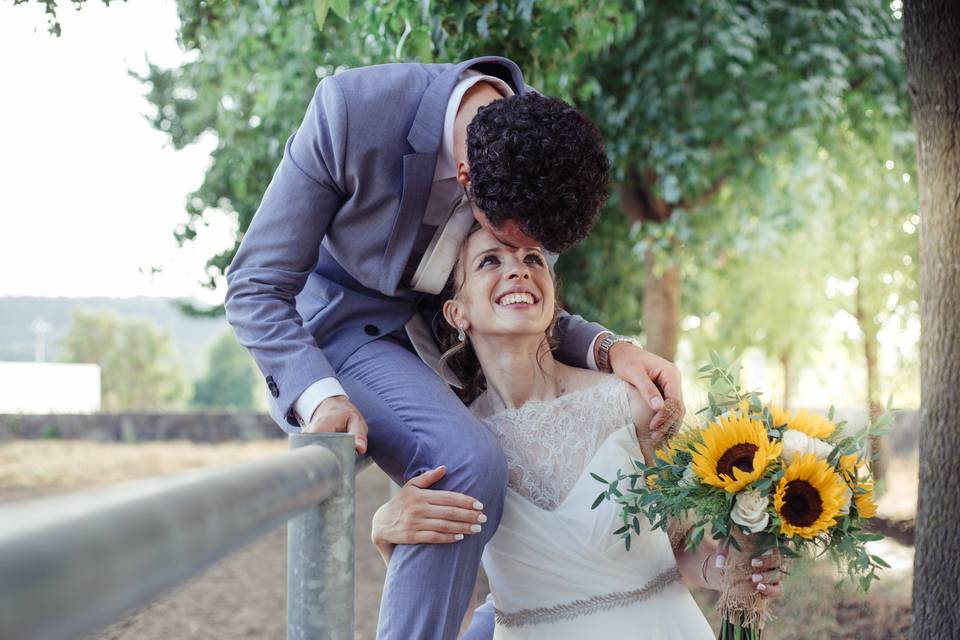 Sunflower wedding