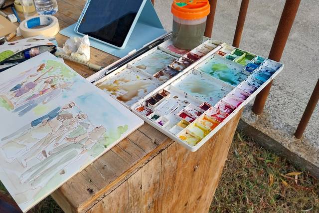 Sketching de evento!