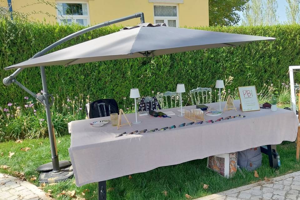 Mesa em evento!