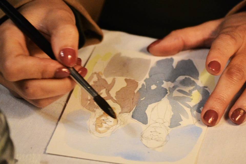 Momento de desenho