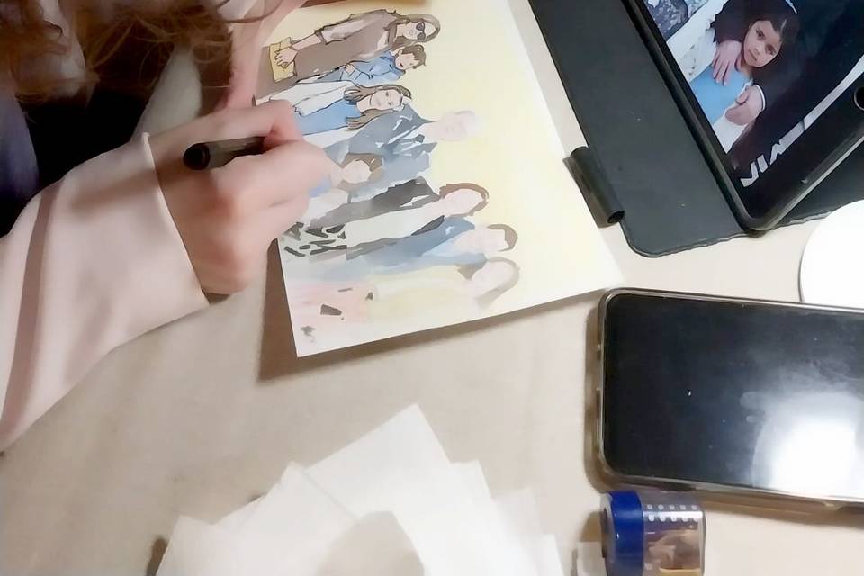 Momento de desenho