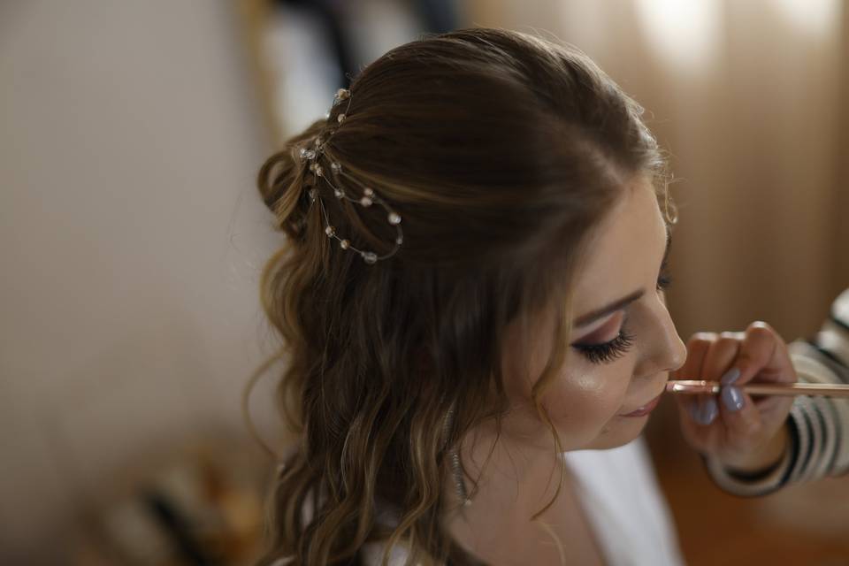 Makeup bride