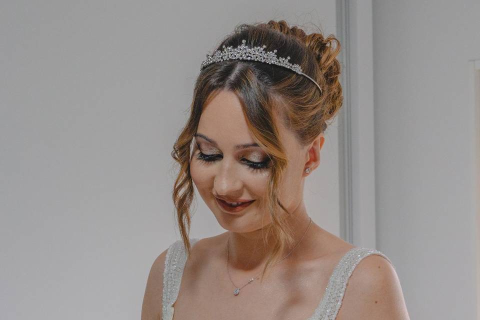 Makeup bride