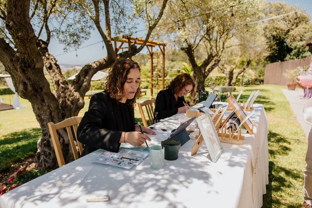 Ilustração ao vivo