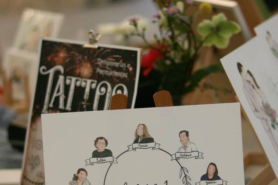 Seating plan ilustrado