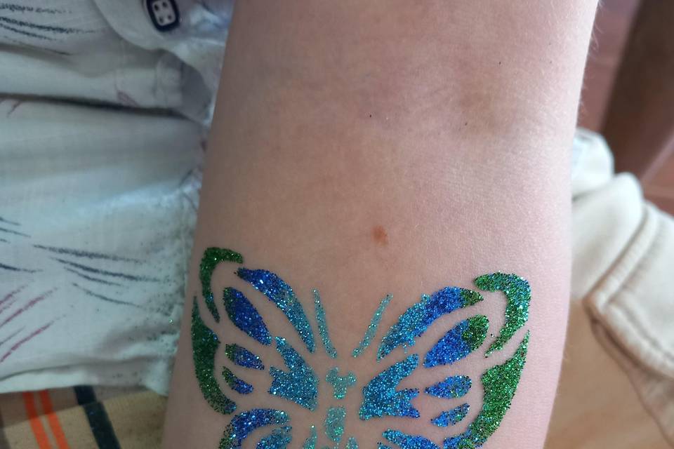 Tatuagens glitter