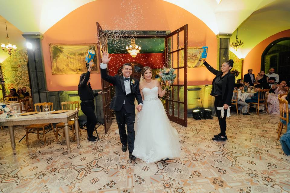 Cobertura de casamento