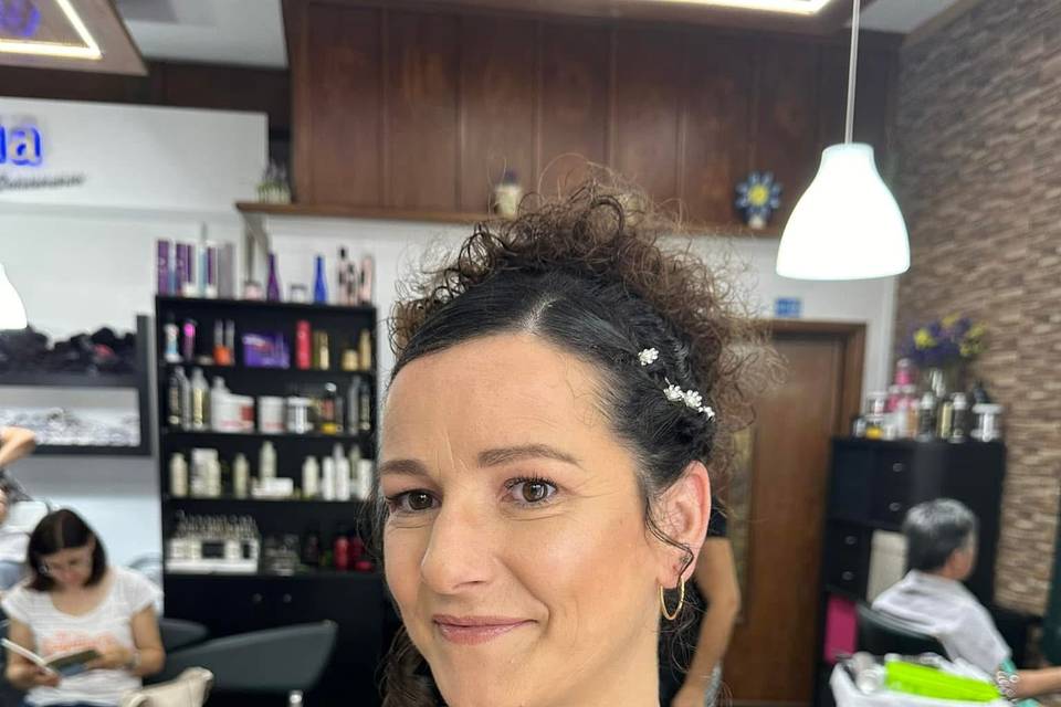 Penteado de convidada