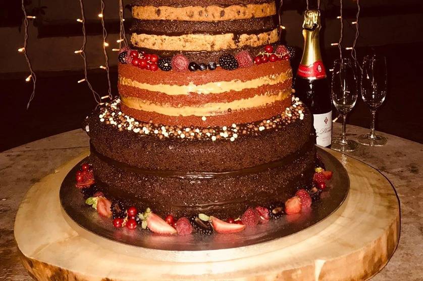 Miss Brownie Naked Cake