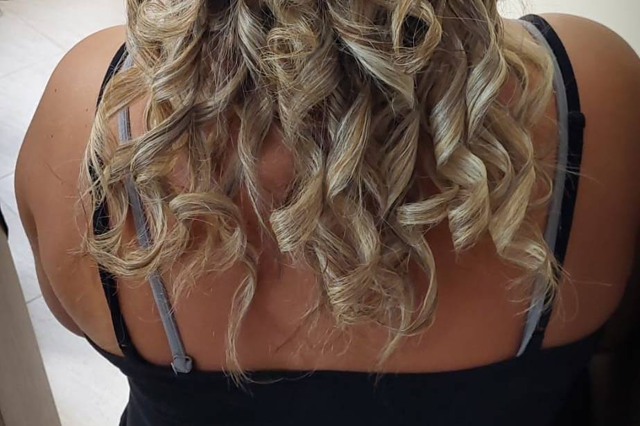 Penteado de convidada