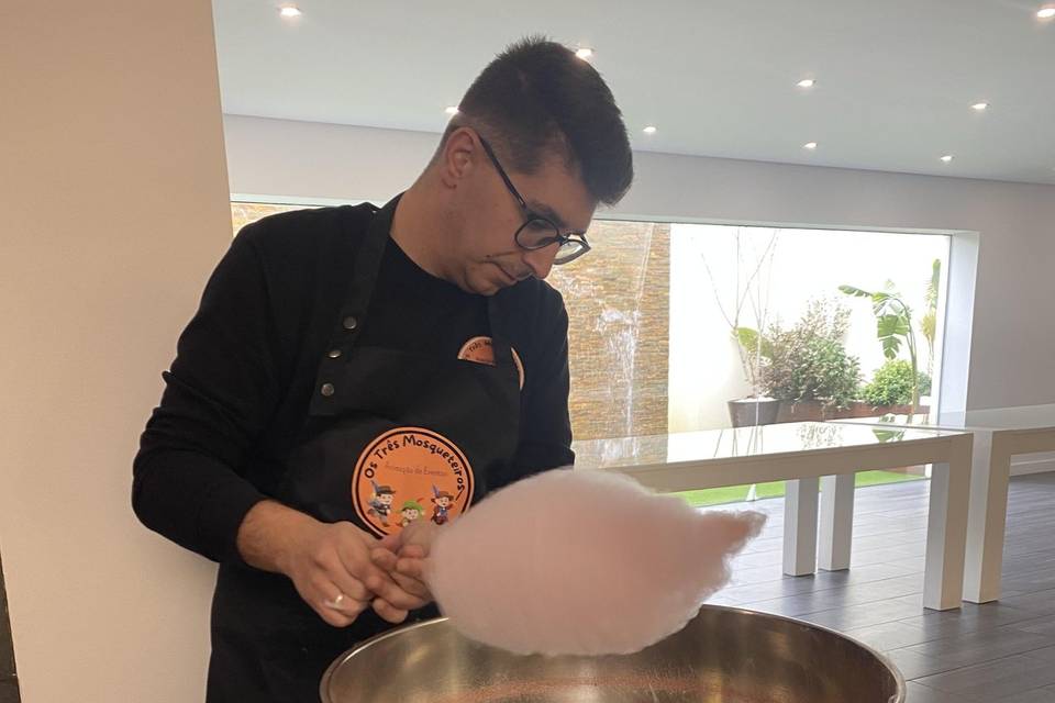 Máquina de algodão doce