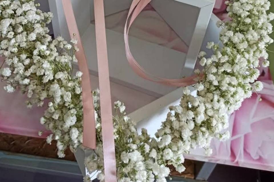 Coração para porta-alianças