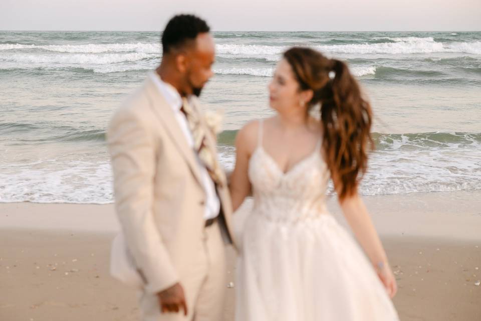 Sessão de Casal na praia VRSA