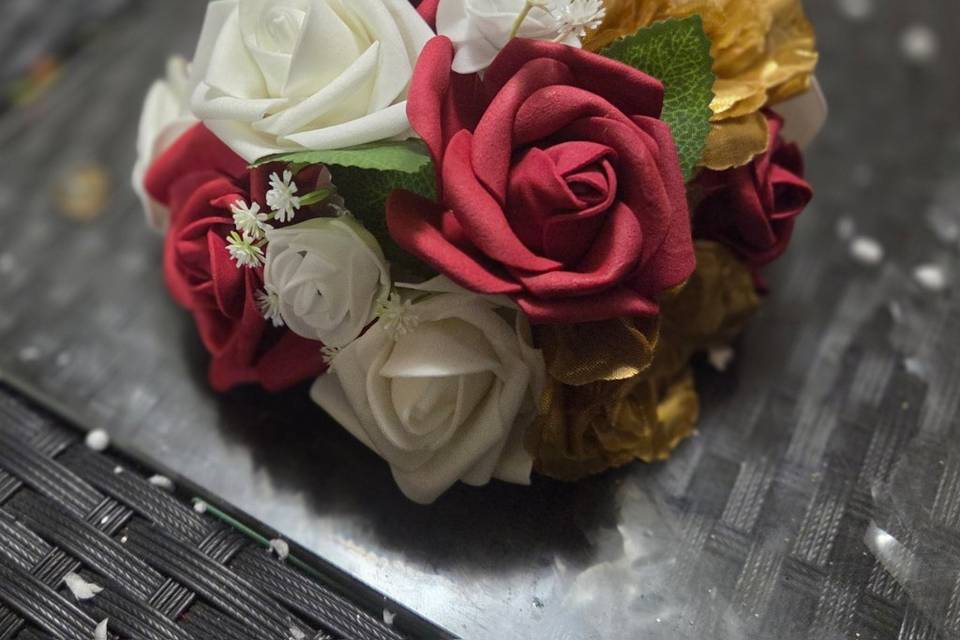 Arranjo floral artificial-10cm