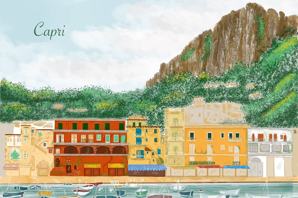 Centro de mesa - Capri
