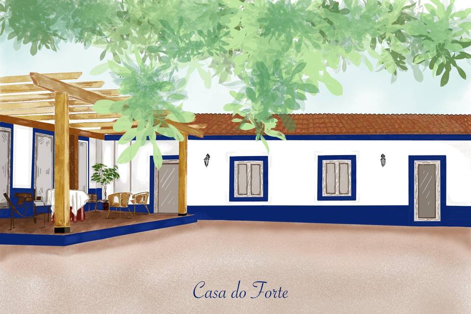 Centro de mesa - Casa do Forte