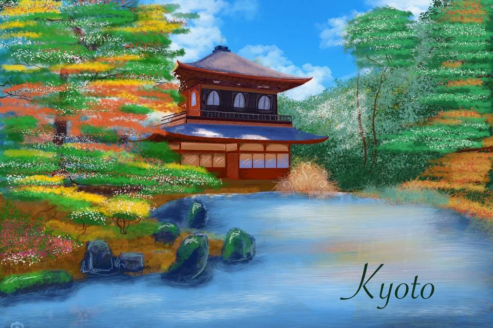 Centro de mesa - Kyoto