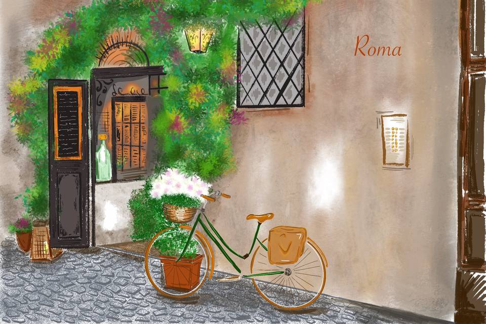 Centro de mesa - Roma