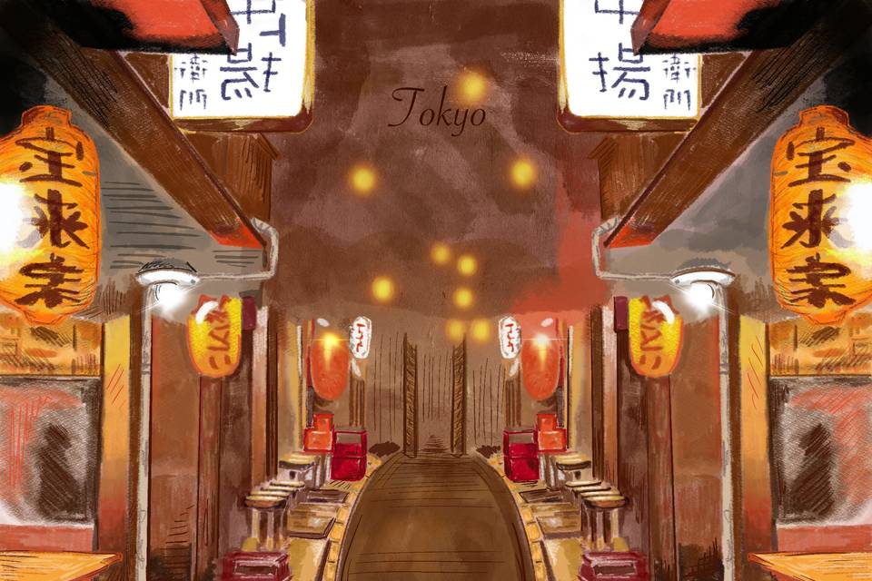 Centro de mesa - Tokyo