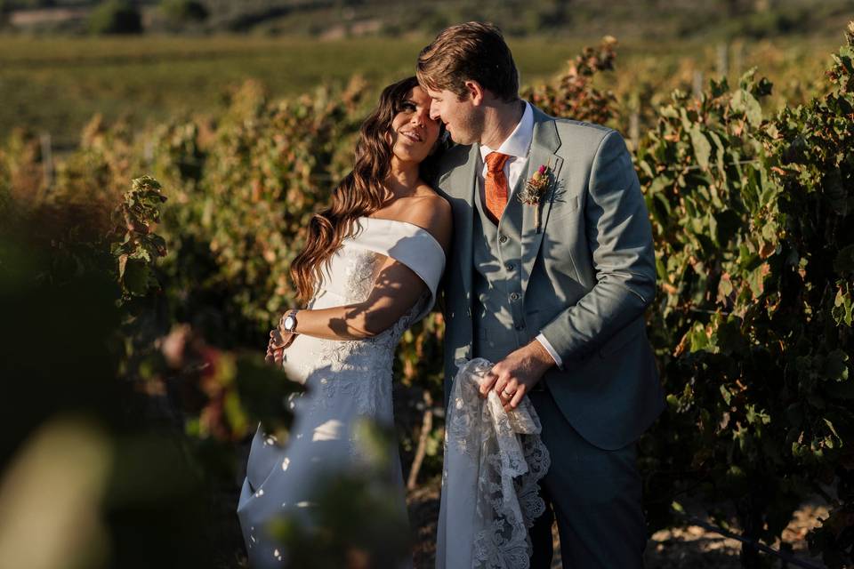 Adriana&James na vinha