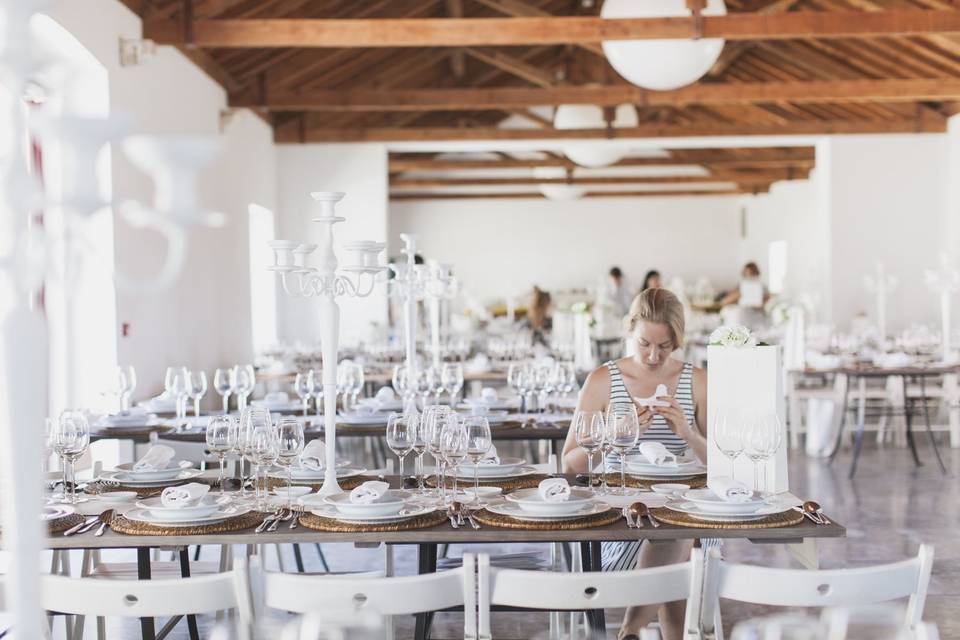 Laura&Tomás, preparativos sala