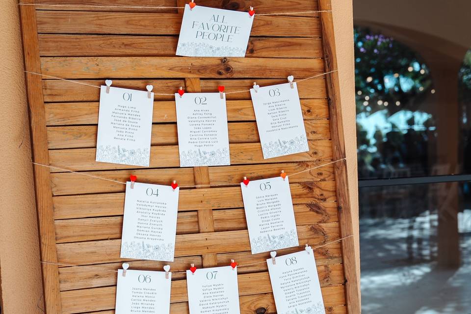 Seating Plan