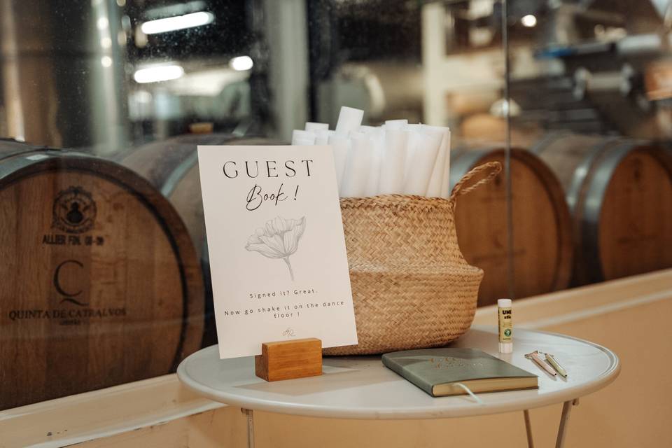 Modelo Guest Book