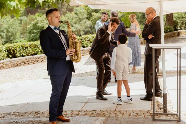 Saxofonista Marco Costa