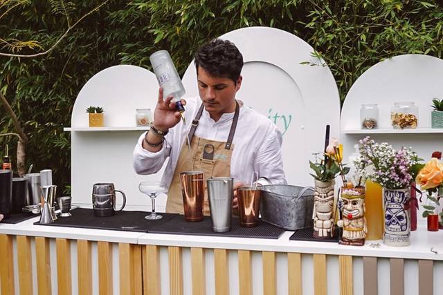 Cocktails no momento