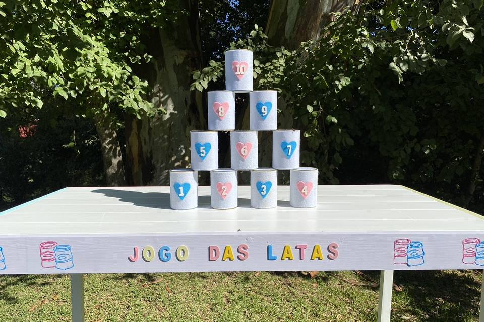 Jogo das latas