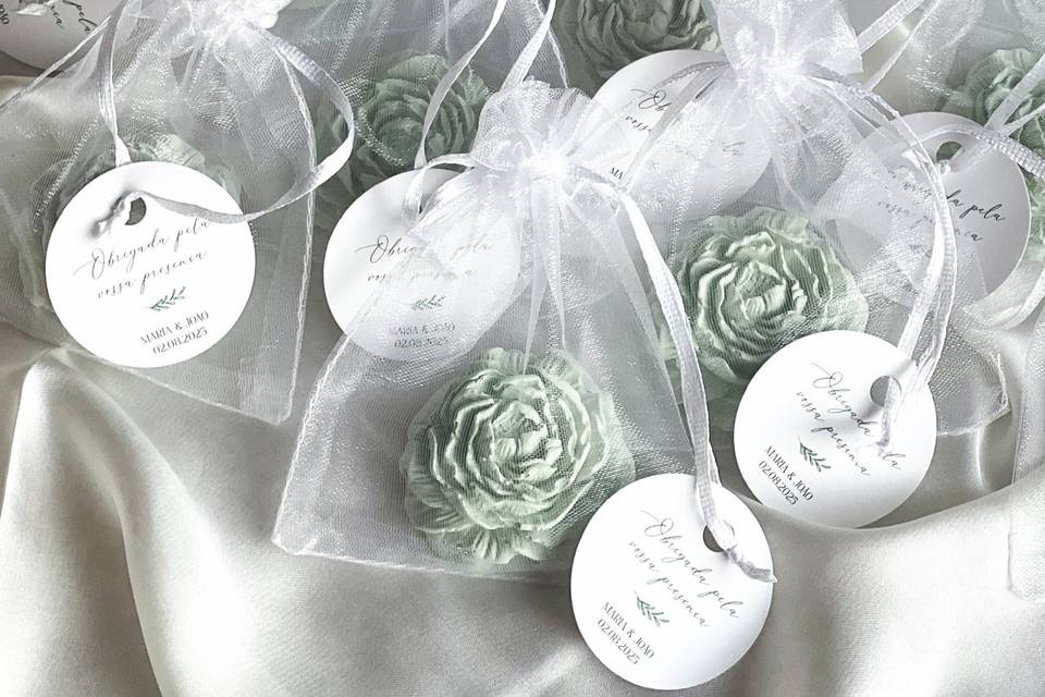 Peças em gesso Perfumado