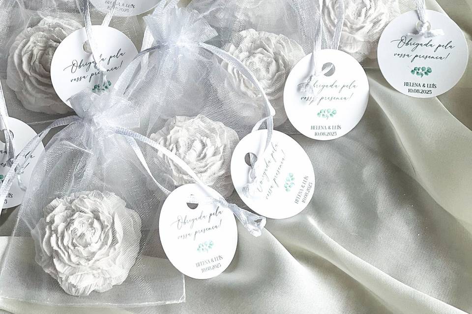 Lembranças - Peças em gesso