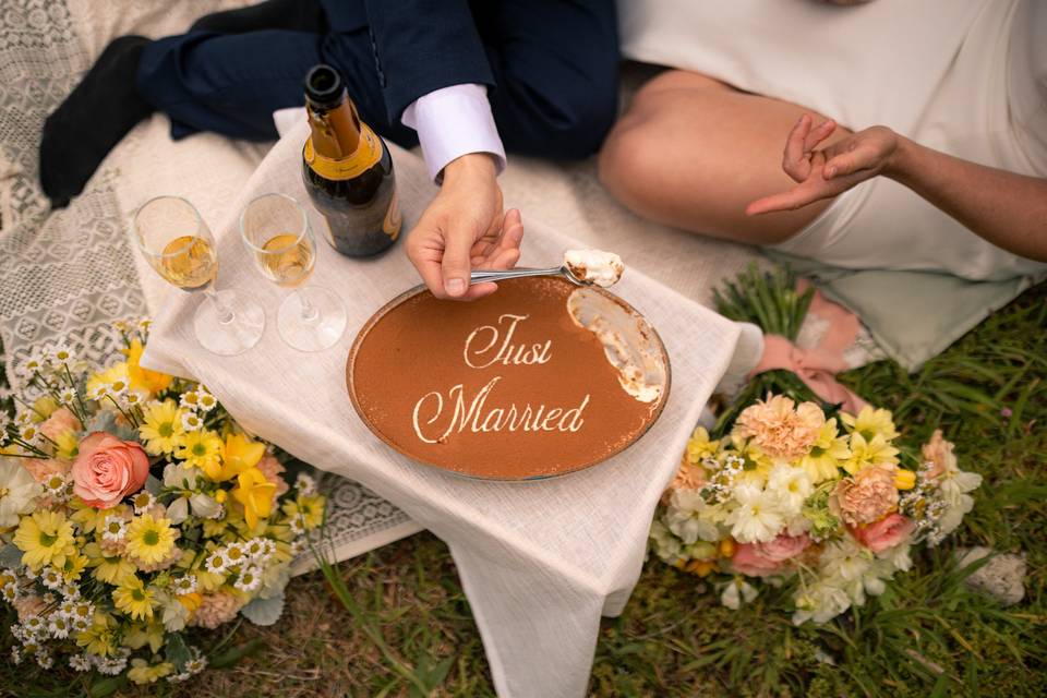 Just married