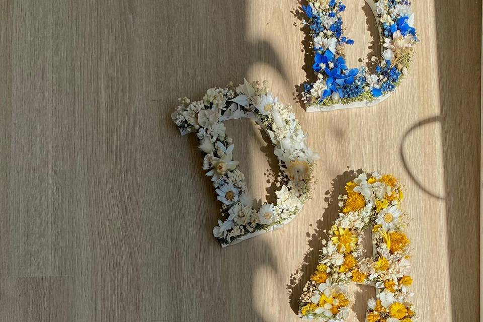 Letras decorativas