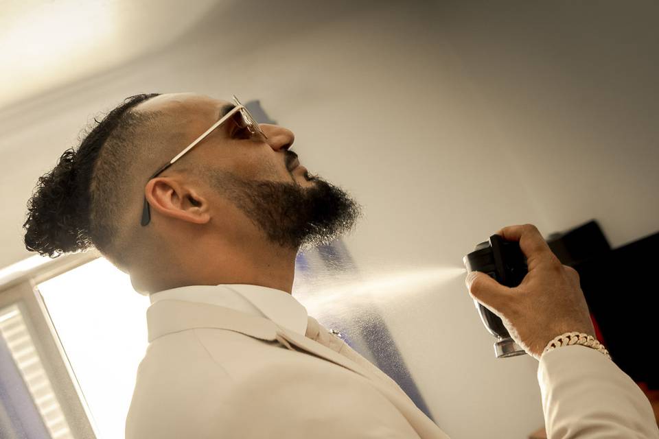 Preparação  do noivo