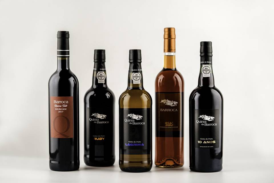 Vinhos quinta da barroca