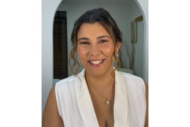 Maquilhagem e penteado noiva