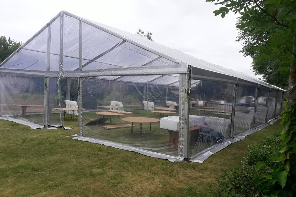 Tenda transparente