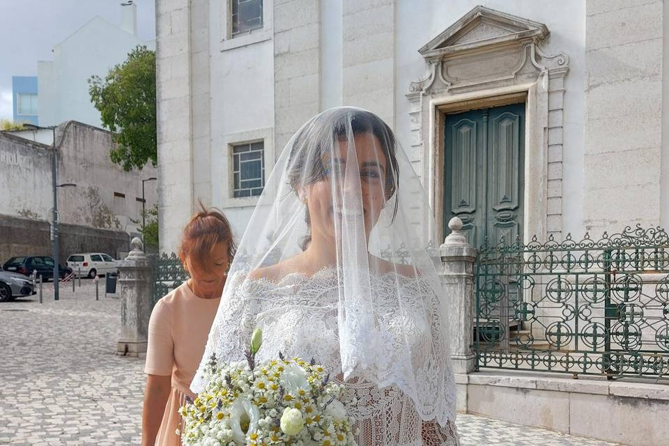 Bouquet de noiva flores fresca