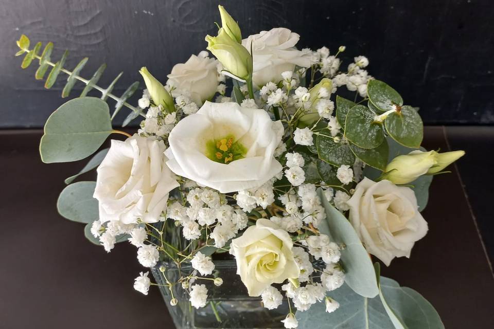 Exemplo de arranjo para mesas