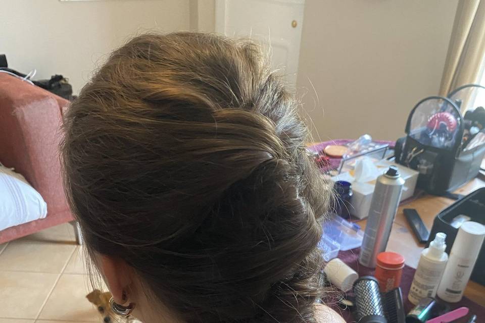 Penteado convidada