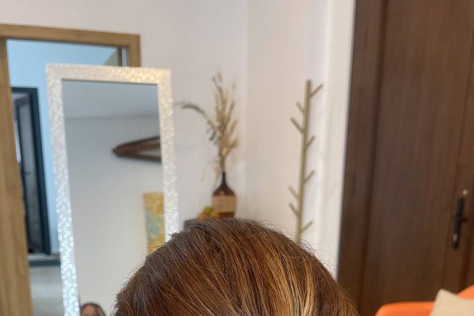 Penteado mãe da Noiva