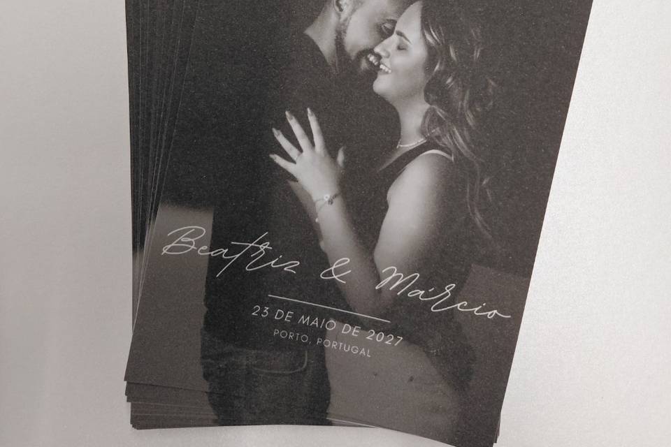Save the date fotografia