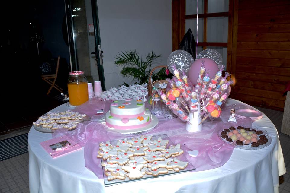 Mesa de batizado