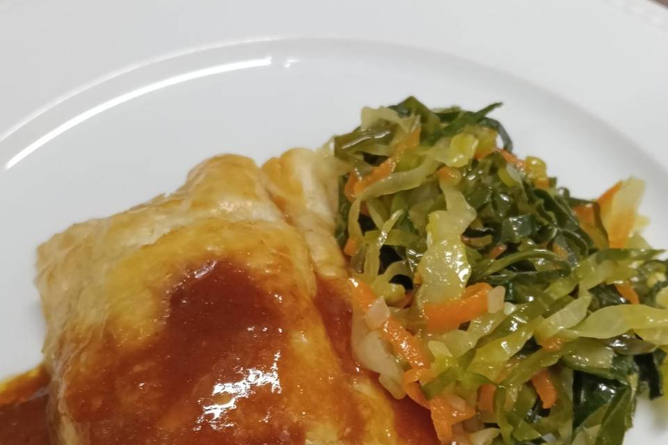 Lombinhos de porco folhado