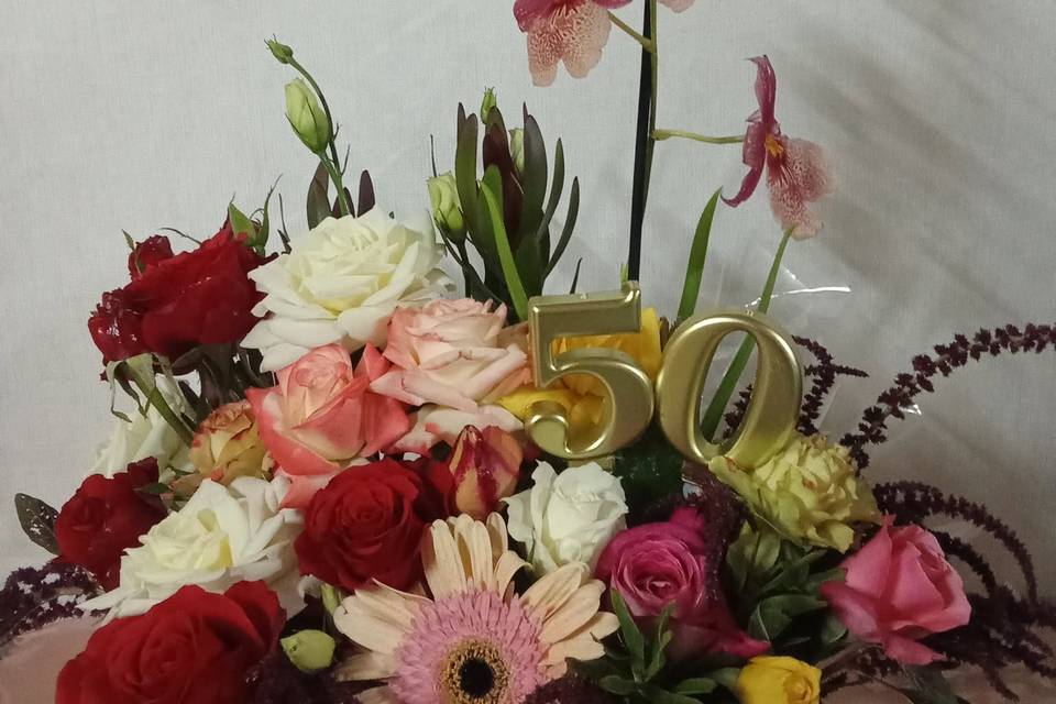 Caixa de Flores 50 anos