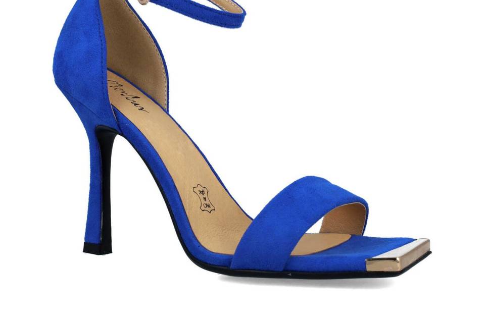 Sandália azul Médio